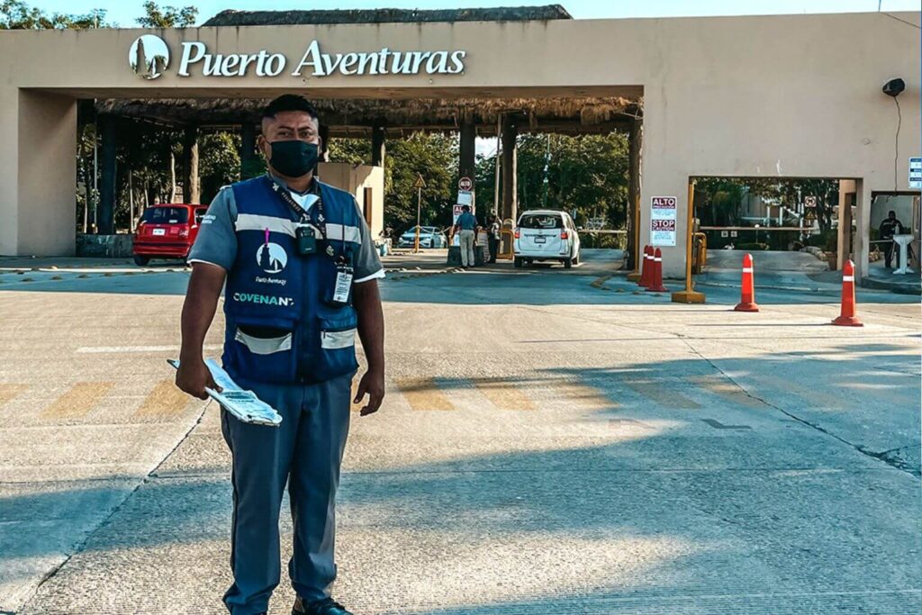 Puerto aventuras safe gated community
