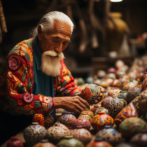 Mexican artisans craftsmen