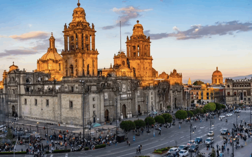 Mexico City: A beautiful Latin American metropolis.